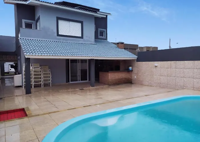Casa Praia Itanhaem C Piscina